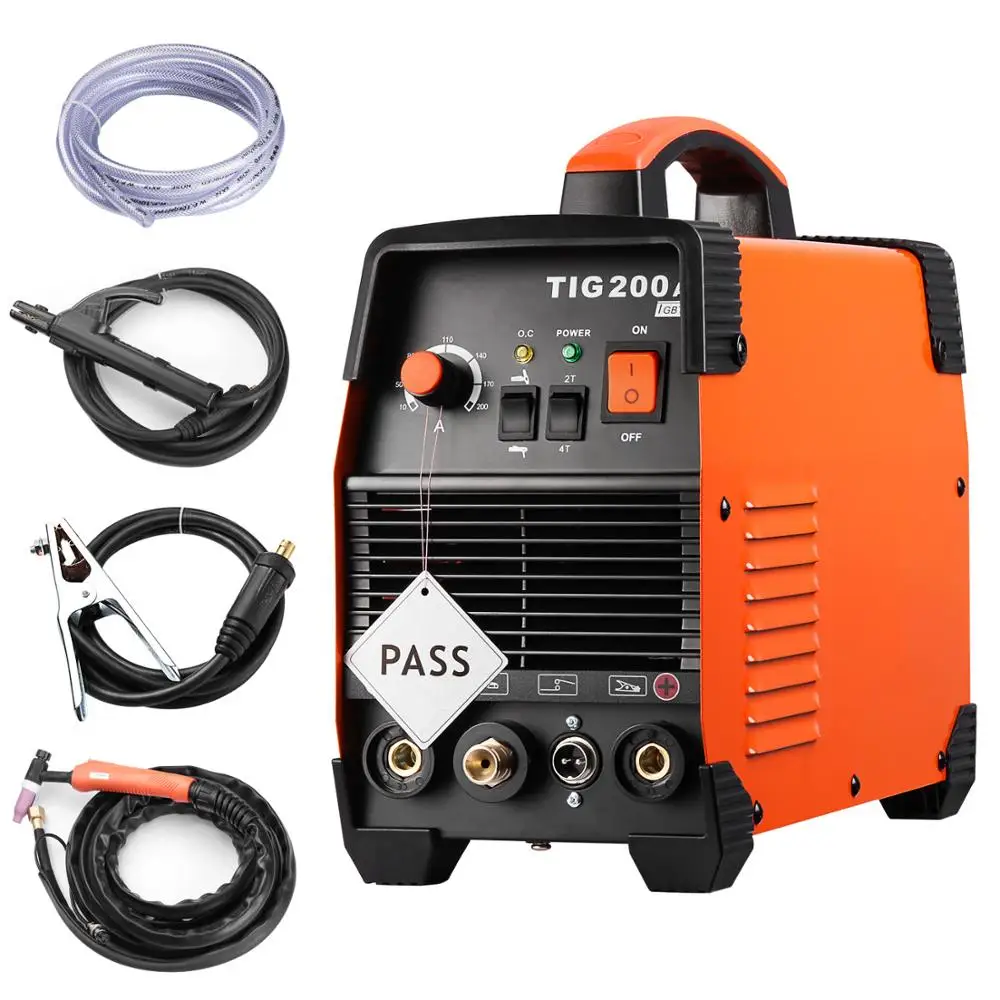 Tig Welder WSE 200A Arc TIG MMA 2 IN 1 Argon Tig 2T 4T Control Welding Machine Stainless Steel Carbon Steel IGBT Technology
Tig Welder WSE 200A Arc TIG MMA 2 IN 1 Argon Tig 2T 4T Control Welding Machine Stainless Steel Carbon Steel IGBT Technology