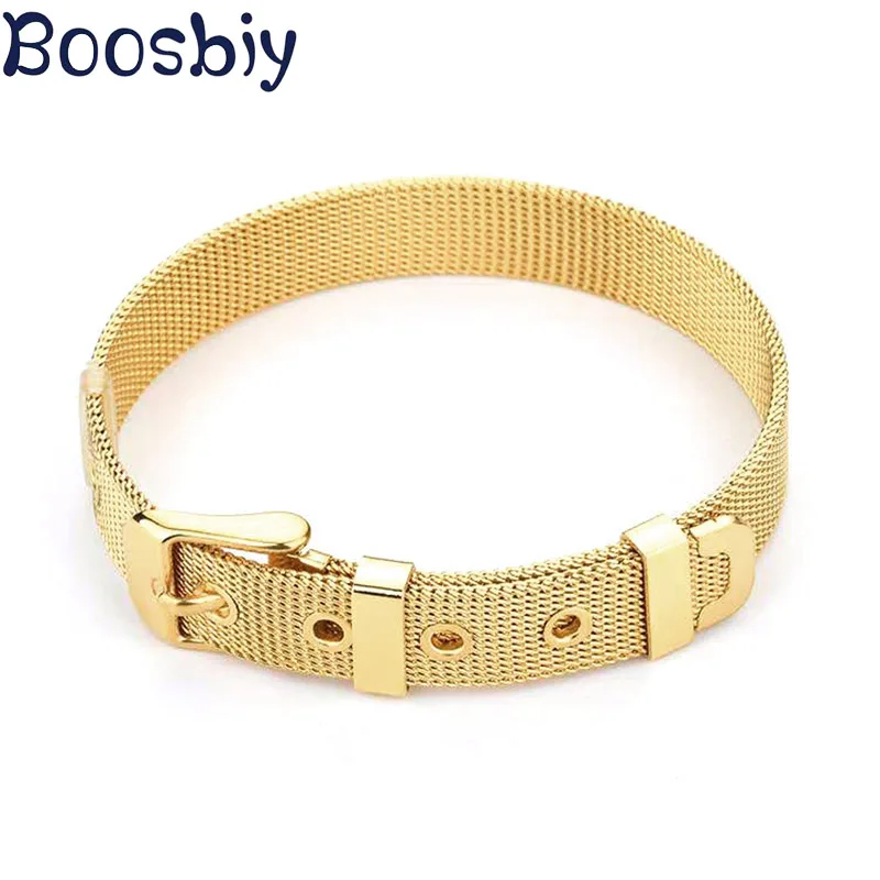 Boosbiy New Style Stainless Steel Mesh Keeper Pandora Bracelet with Love Heart Charm Bracelets for Women DIY Jewelry Dropping
Boosbiy New Style Stainless Steel Mesh Keeper Pandora Bracelet with Love Heart Charm Bracelets for Women DIY Jewelry Dropping