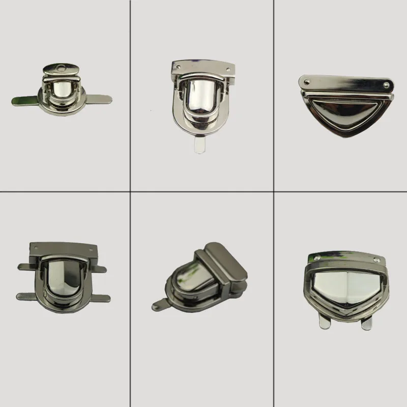 6 pcs/lot Diy duck tongue twist lock Metal Handbag Clasp Turn Lock Buckle Bag Accessories Twist Lock switch lock button
6 pcs/lot Diy duck tongue twist lock Metal Handbag Clasp Turn Lock Buckle Bag Accessories Twist Lock switch lock button