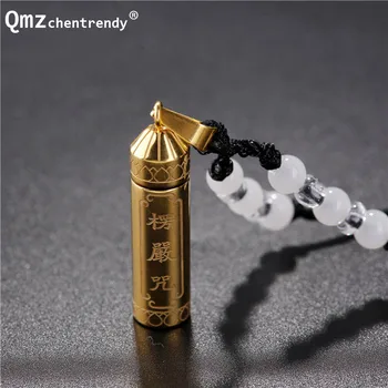 Can open New Fashion Titanium Steel Storage Bottles Buddhism Necklace Cylinder Tube Ashes Urn stupa Cremation Keepsake Jewelry
Can open New Fashion Titanium Steel Storage Bottles Buddhism Necklace Cylinder Tube Ashes Urn stupa Cremation Keepsake Jewelry