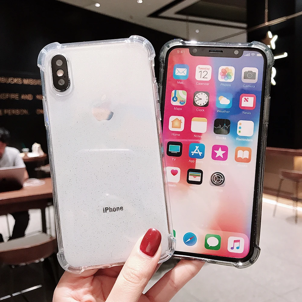 LOVECOM-Glitter-Bling-Anti-knock-Phone-Case-For-iPhone-X-XS-XR-XS-Max-6-6S
