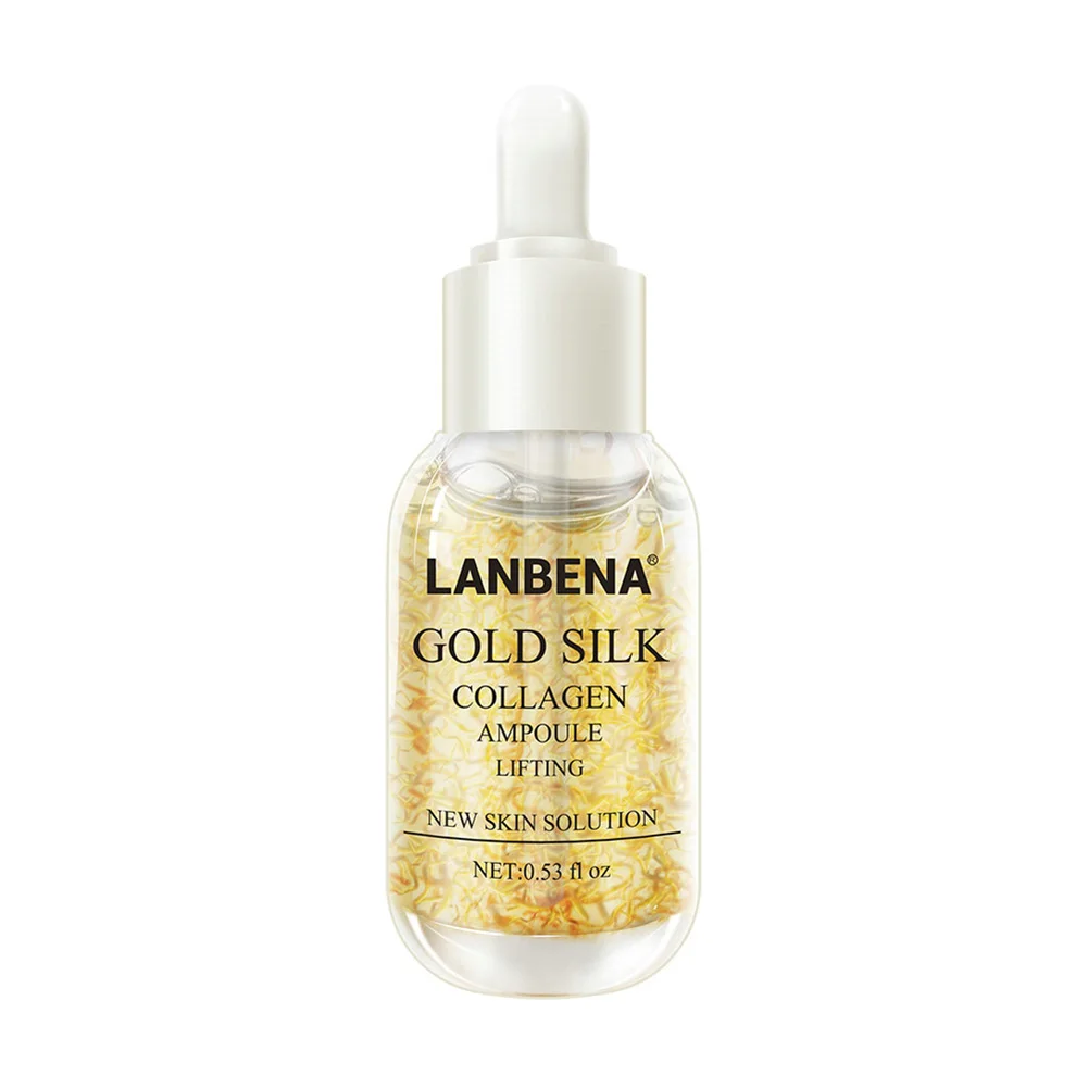 For LANBENA 15ml Freckle Removing Serum Ampoule Essence Skin Whitening Gold Silk Collagen Face Care Universal Repairing Women
For LANBENA 15ml Freckle Removing Serum Ampoule Essence Skin Whitening Gold Silk Collagen Face Care Universal Repairing Women