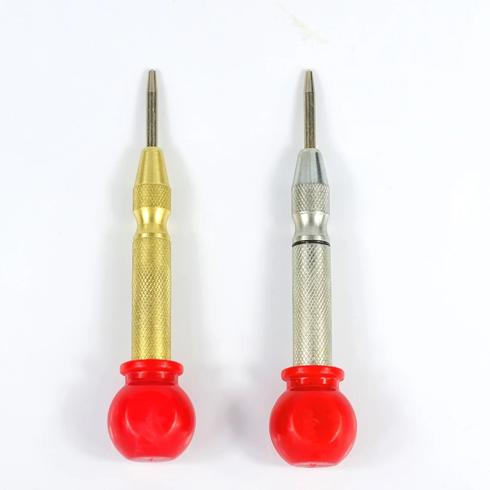 High Quantity Yellow And Silver Automatic Center Punch Spring Chrome Rivet Screw Auto Mark Hole Length 130mm Broken Windows Mach
High Quantity Yellow And Silver Automatic Center Punch Spring Chrome Rivet Screw Auto Mark Hole Length 130mm Broken Windows Mach