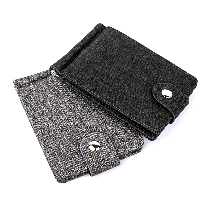 Men Linen Slim Money Clip Hasp Wallet Women Housekeeper Clutch Purse Clip Cash Holder Cases 341
Men Linen Slim Money Clip Hasp Wallet Women Housekeeper Clutch Purse Clip Cash Holder Cases 341