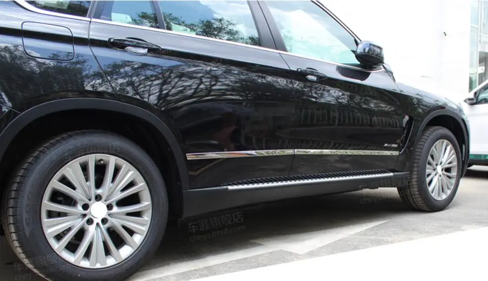 4pcs Stainless Steel Side Door Body Molding Protective Cover Trim For BMW F15 X5 2014 2015 2016 
4pcs Stainless Steel Side Door Body Molding Protective Cover Trim For BMW F15 X5 2014 2015 2016