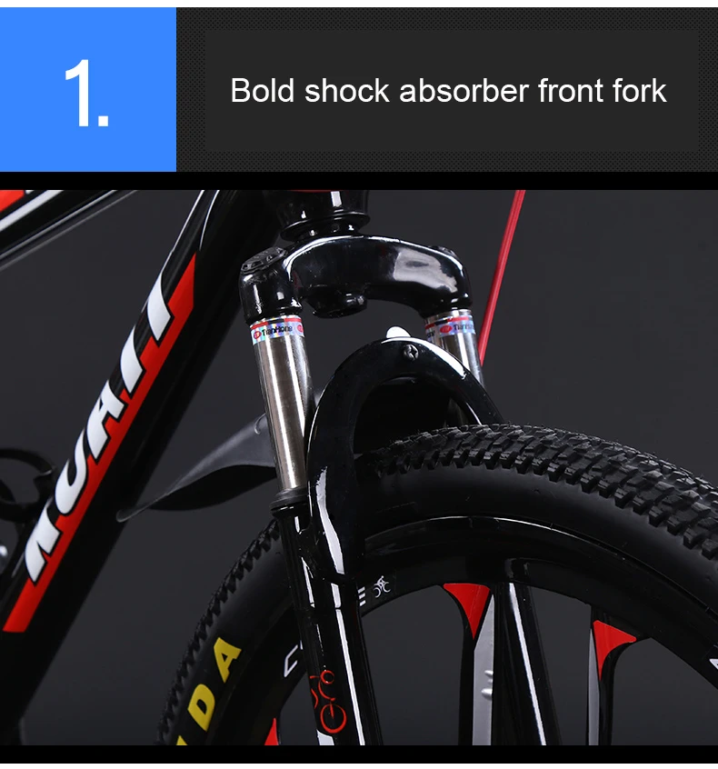 Top Mountain Sports Bicycle 21 Speed 24 Inch One Wheel Shock Absorber Male and Female Adult Mountain Bike 10 Top Mountain Sports Bicycle 21 Speed 24 Inch One Wheel Shock Absorber Male and Female Adult Mountain Bike 10