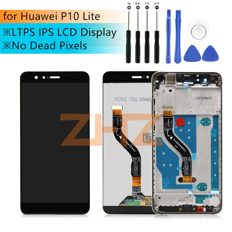 for Huawei P10 Lite LCD Display Touch Screen Glass Panel Digitizer with Frame Assembly for Huawei P10Lite Repair Spare Parts
for Huawei P10 Lite LCD Display Touch Screen Glass Panel Digitizer with Frame Assembly for Huawei P10Lite Repair Spare Parts