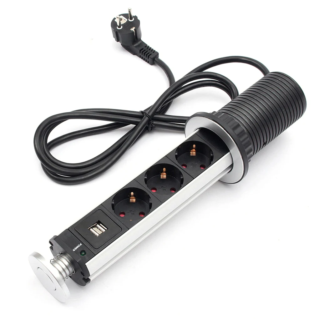 110V-250V 10A European Standard Office Desktop Tabletop Vertical USB Charger Sockets Outlet to Keep Desk Clean
110V-250V 10A European Standard Office Desktop Tabletop Vertical USB Charger Sockets Outlet to Keep Desk Clean