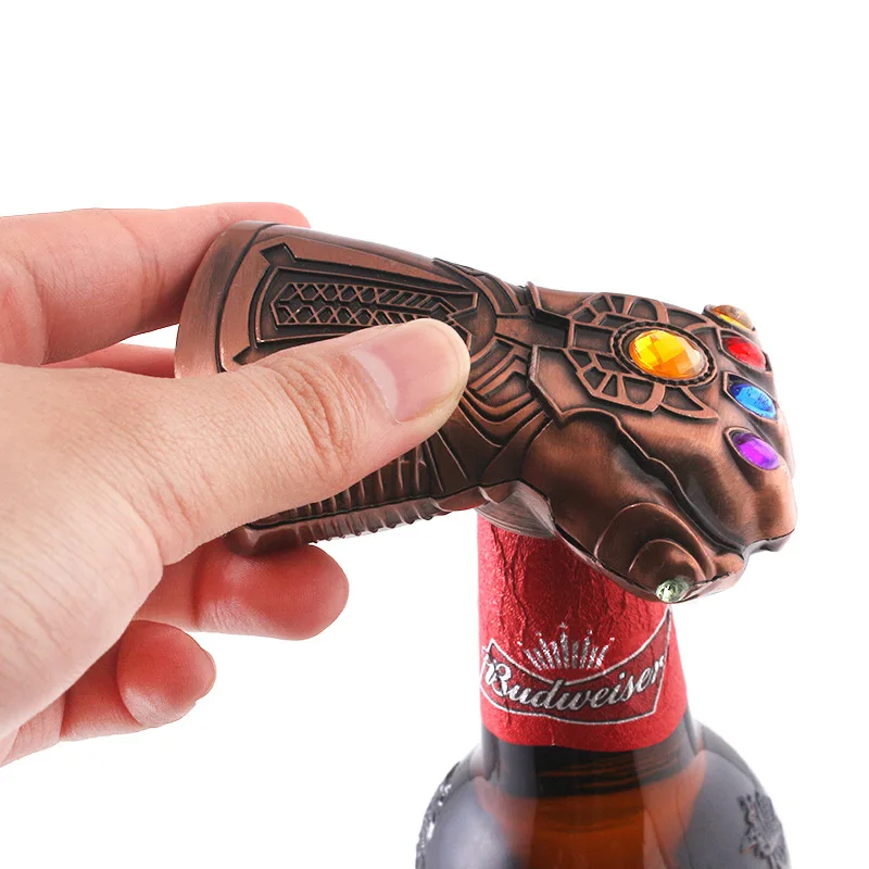 Beer Bottle Opener Creative Multipurpose Infinity Thanos Gauntlet Glove Mini Beer Bottle Opener Soda Glass Cap Remover Tool
Beer Bottle Opener Creative Multipurpose Infinity Thanos Gauntlet Glove Mini Beer Bottle Opener Soda Glass Cap Remover Tool