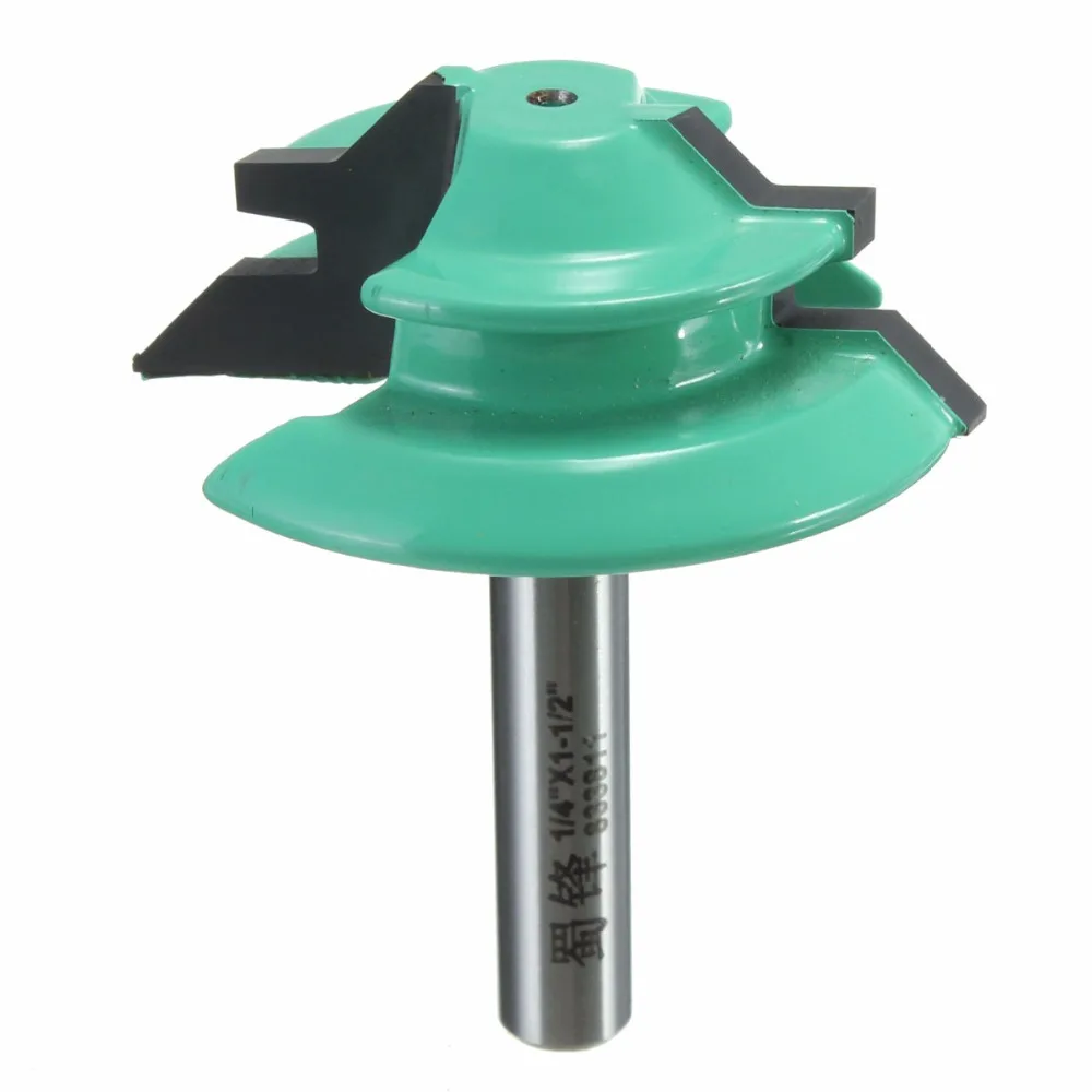 New Arrival 1PC 45 Degree Lock Miter Router Bit 1-1/2" Diameter 1/4" Shank Wood Cutter for Woodworking Drilling Power Tools Best
New Arrival 1PC 45 Degree Lock Miter Router Bit 1-1/2" Diameter 1/4" Shank Wood Cutter for Woodworking Drilling Power Tools Best