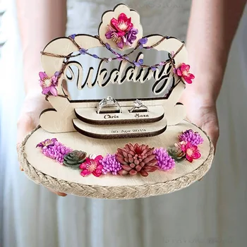 Discount Free shipping 1pcs customization perpsonal engagement marriage proposal wedding day Manual farmhouse style Ring tray
Discount Free shipping 1pcs customization perpsonal engagement marriage proposal wedding day Manual farmhouse style Ring tray