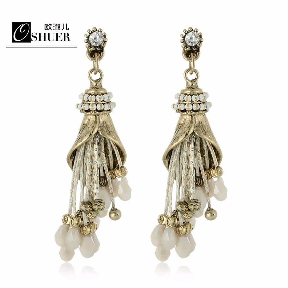 OSHUER High Quality handmade Crystal beads Earrings For Women Cute Jewelry Fashion Temperament Earrings Female ER-292
OSHUER High Quality handmade Crystal beads Earrings For Women Cute Jewelry Fashion Temperament Earrings Female ER-292