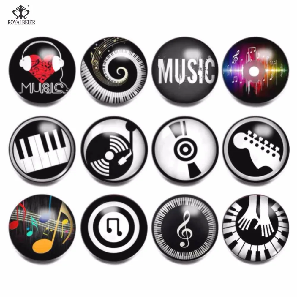 12pcs/lot Mix Musical Note Pattern Glass Clip Charm 18mm Snap Button DIY Lampwork Charm Bead For Bracelets Jewelry Charm KG0021b
12pcs/lot Mix Musical Note Pattern Glass Clip Charm 18mm Snap Button DIY Lampwork Charm Bead For Bracelets Jewelry Charm KG0021b