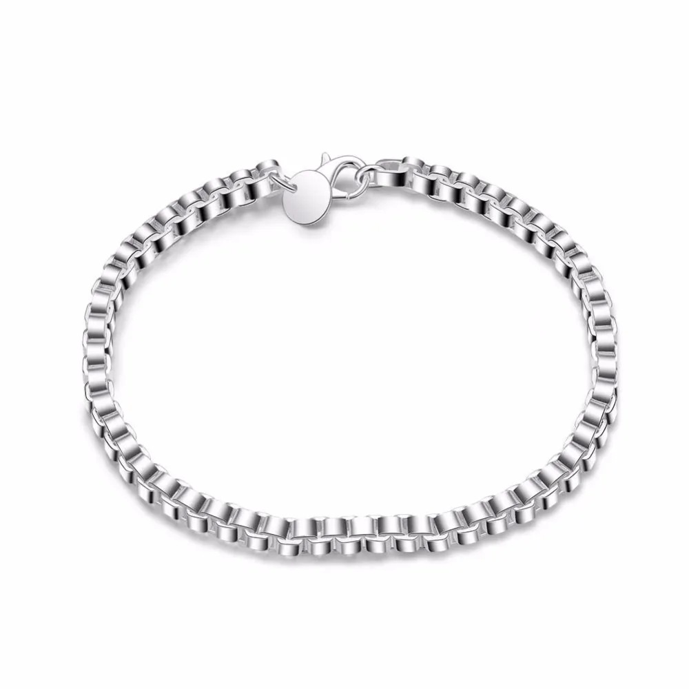 Free Shipping Wholesale Plated Silver Bracelet, Plated Silver Fashion Jewelry Box Bracelet KDH172
Free Shipping Wholesale Plated Silver Bracelet, Plated Silver Fashion Jewelry Box Bracelet KDH172