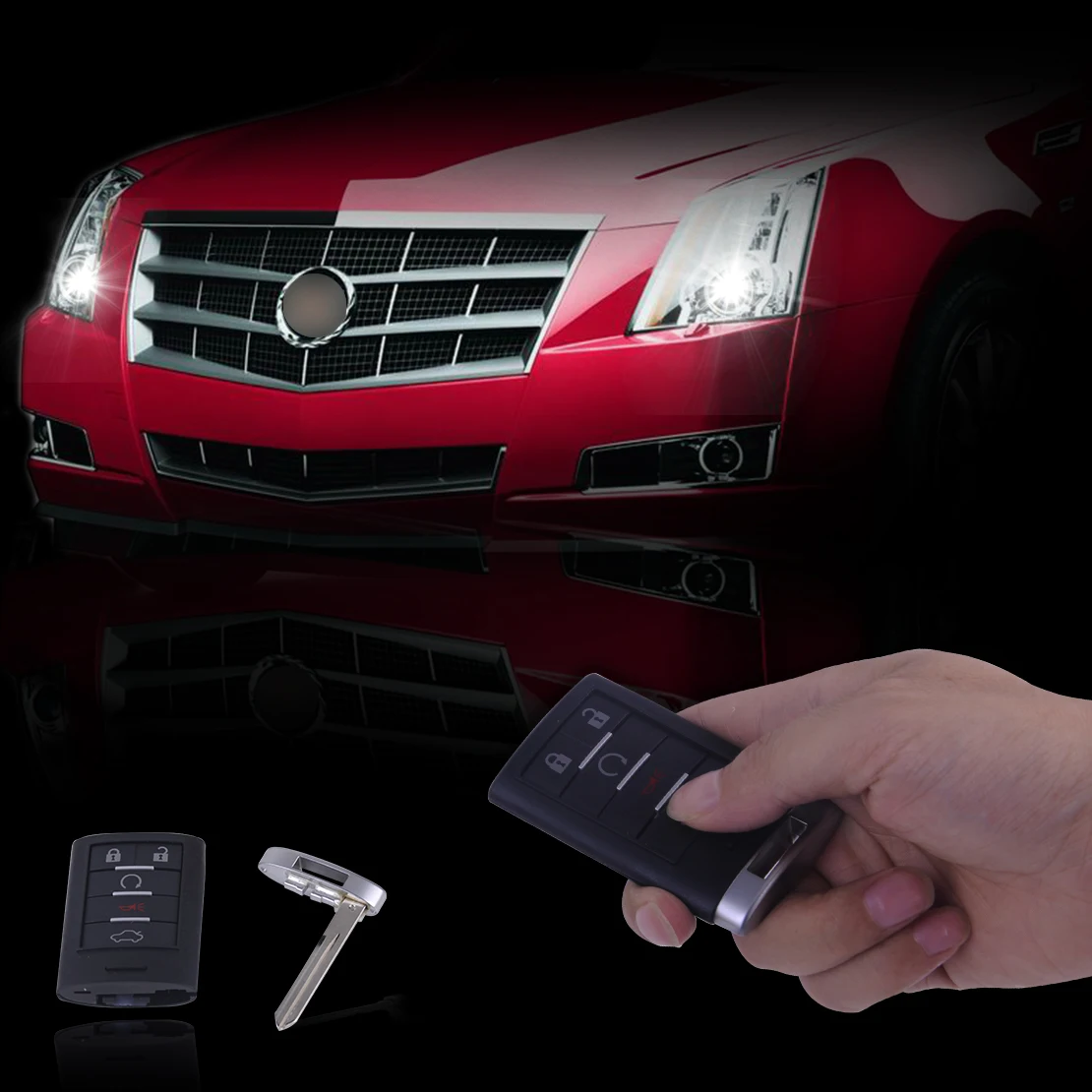 beler 5 Button Remote Key Shell Fob Case Blank Replace Keyless Entry For Cadillac CTS DTS STS 2006 2007 2008 2009 2010 2011
beler 5 Button Remote Key Shell Fob Case Blank Replace Keyless Entry For Cadillac CTS DTS STS 2006 2007 2008 2009 2010 2011