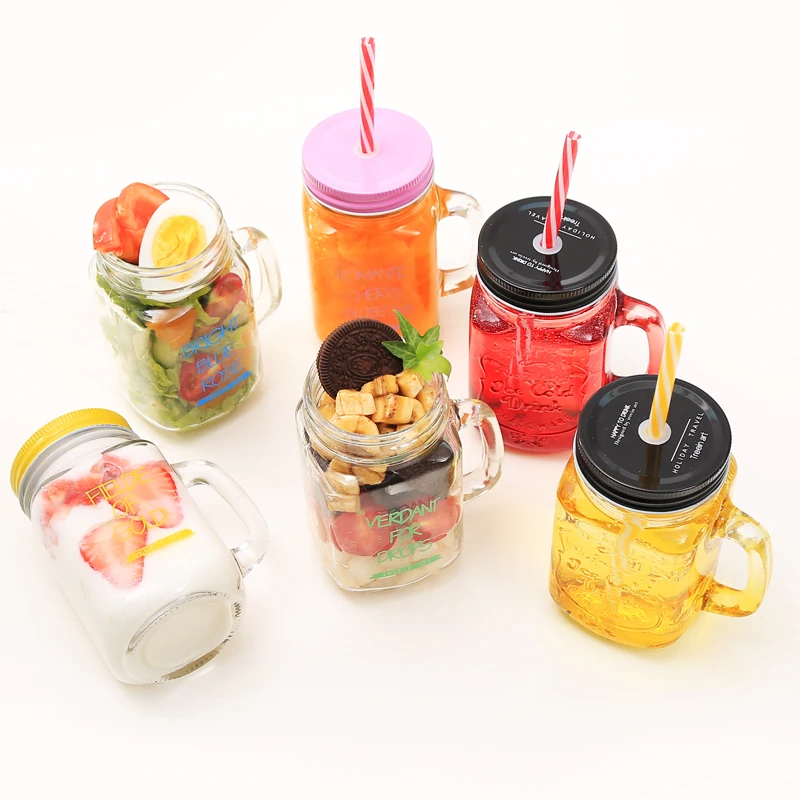 Abay Mason Cans with Young Individual Alphabet for Cold Drinks Juice Glass with Cover and Pipette Milk Tea Sugar Sand Ice Mug
Abay Mason Cans with Young Individual Alphabet for Cold Drinks Juice Glass with Cover and Pipette Milk Tea Sugar Sand Ice Mug