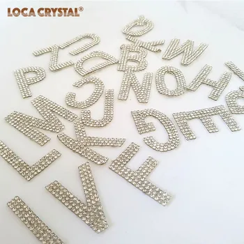 Letter Shape Rhinestone Patch Clothes Bags Shoes Decoration Self-adhesive Strass Sticker LOCACRYSTAL
Letter Shape Rhinestone Patch Clothes Bags Shoes Decoration Self-adhesive Strass Sticker LOCACRYSTAL