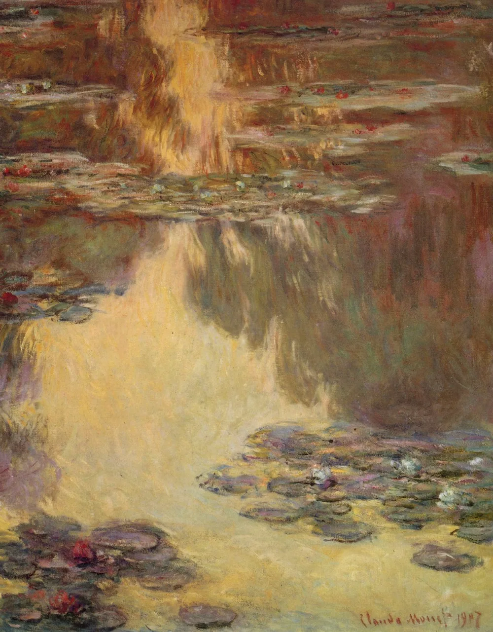 100% handmade landscape oil painting reproduction on linen canvas,water-lilies-17 by claude monet
100% handmade landscape oil painting reproduction on linen canvas,water-lilies-17 by claude monet