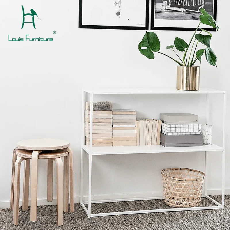 Louis Fashion Coffee Tables Nordic Minimalist Bookcases Iron Vestibule Sofa Rectangular Wall Narrow Table Display
Louis Fashion Coffee Tables Nordic Minimalist Bookcases Iron Vestibule Sofa Rectangular Wall Narrow Table Display