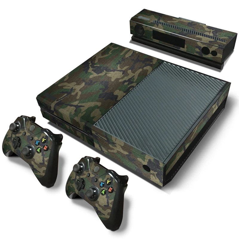 Camouflage Camo Pattern Removable Waterproof Vinyl Sticker Protective Cover film Decal Skin for XBOX One Console ONE Controller
Camouflage Camo Pattern Removable Waterproof Vinyl Sticker Protective Cover film Decal Skin for XBOX One Console ONE Controller