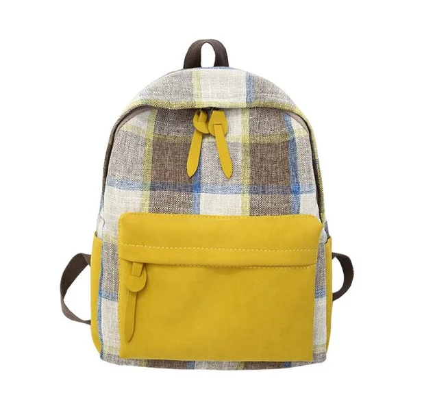 Preppy Style lattice pattern Backpack Female Candy colors School Backpack For Teenage Girls Striped Backpack Women
Preppy Style lattice pattern Backpack Female Candy colors School Backpack For Teenage Girls Striped Backpack Women