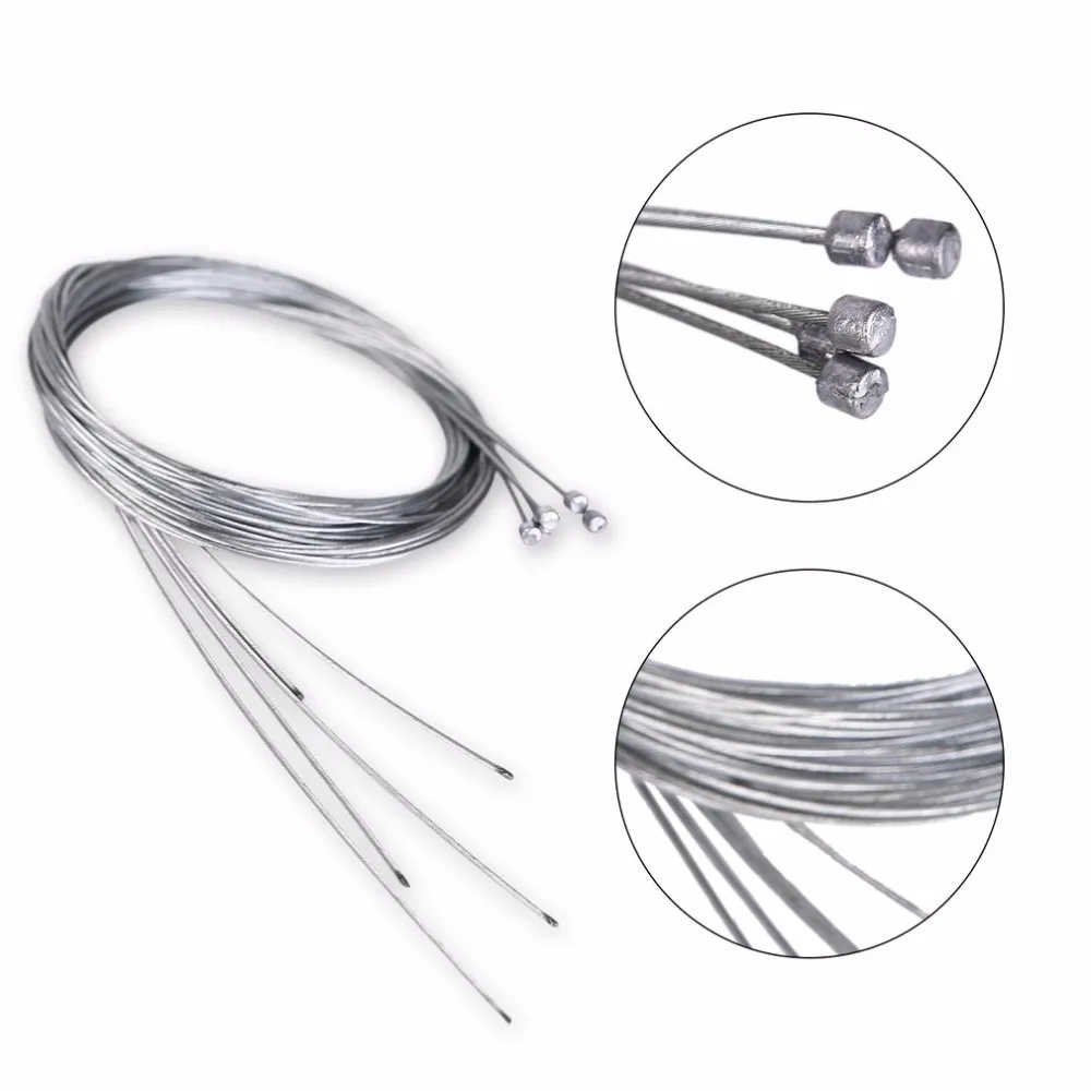 5pcs Road Bicycle Riding MTB Biking Fixed Gear Bicycle Brake Line Shift Shifter Gear Set Core Inner Wire Silver Steel Speed line
5pcs Road Bicycle Riding MTB Biking Fixed Gear Bicycle Brake Line Shift Shifter Gear Set Core Inner Wire Silver Steel Speed line
