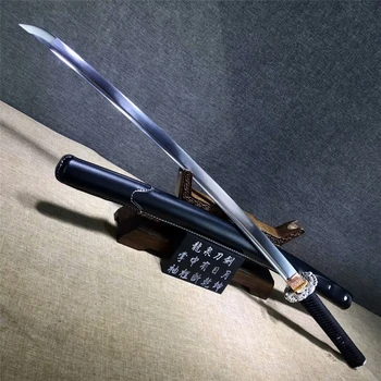 Japanese Sword Spring Steel Blade Sharp Samurai Sword Katana Handmade Full Tang
Japanese Sword Spring Steel Blade Sharp Samurai Sword Katana Handmade Full Tang