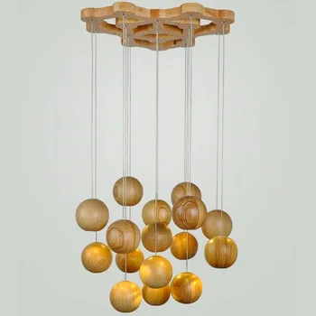 Solid Wooden Village Staircase Wooden LED pendant lamp Shop home Light Simple Restaurant Cafe Solid Wood Pendant lights MZ56
Solid Wooden Village Staircase Wooden LED pendant lamp Shop home Light Simple Restaurant Cafe Solid Wood Pendant lights MZ56