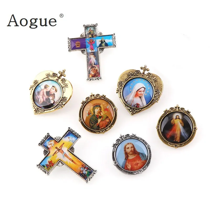 12 Pieces Random Mixed Enamel Rosary Brooches Pins Epoxy Metal Badges Cross Lapel Pins for Clothes Vintage Collar Jewelry
12 Pieces Random Mixed Enamel Rosary Brooches Pins Epoxy Metal Badges Cross Lapel Pins for Clothes Vintage Collar Jewelry