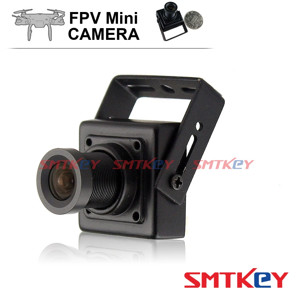 SMTKEY 25*25 Size Super Mini FPV Camera 600TVL CMOS Color CCTV Camera with Metal shell for RC Quadcopter Drone FPV Photography
SMTKEY 25*25 Size Super Mini FPV Camera 600TVL CMOS Color CCTV Camera with Metal shell for RC Quadcopter Drone FPV Photography
