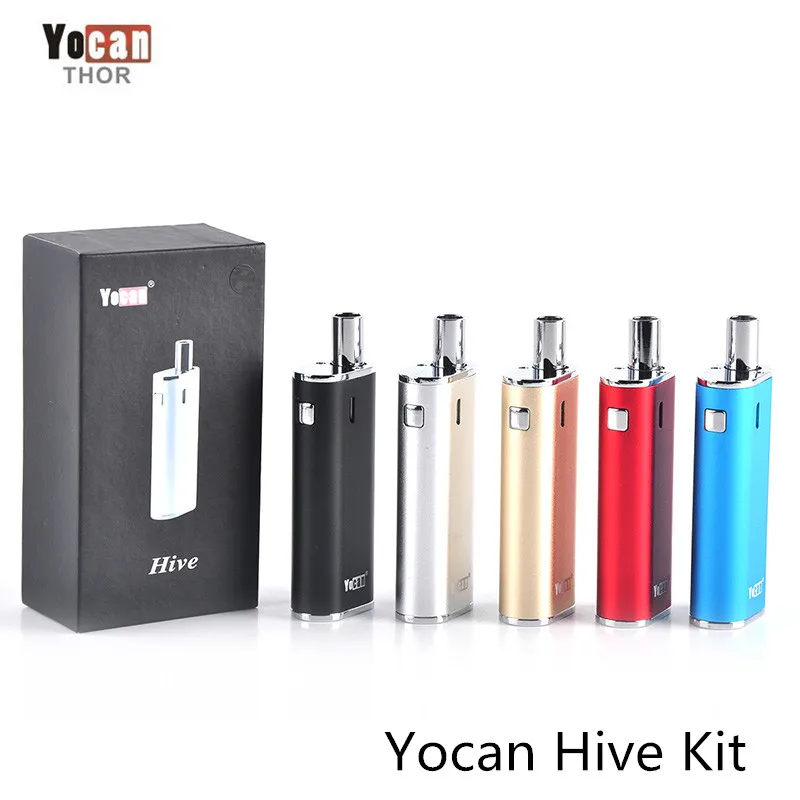 Original Yocan Hive 2 in 1 Kit E Cigarette Vaporizer Kits With 2 Atomizers For Wax & CBD Oil 650mAh Box Mod Vape Kit
Original Yocan Hive 2 in 1 Kit E Cigarette Vaporizer Kits With 2 Atomizers For Wax & CBD Oil 650mAh Box Mod Vape Kit