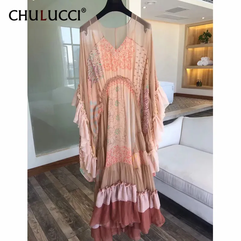 6.26 2019 Summer high quality fashion High Street female Ruffles Print V-Neck Long sleeve temperament dress+Lining Two-piece set
6.26 2019 Summer high quality fashion High Street female Ruffles Print V-Neck Long sleeve temperament dress+Lining Two-piece set