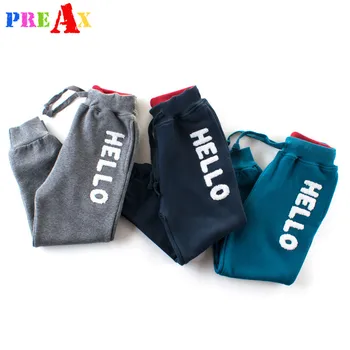Hello Printed Autumn Winter Warm Fleece Inside Sports Style Baby Boys Girls Sport Pants Kids Long Trousers Children Clothing
Hello Printed Autumn Winter Warm Fleece Inside Sports Style Baby Boys Girls Sport Pants Kids Long Trousers Children Clothing