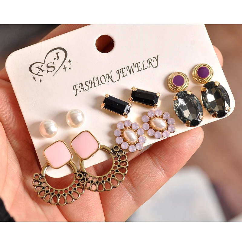 Hot new style popular women's jewelry wholesale girls birthday party pearl nail pink black suit earrings free shipping
Hot new style popular women's jewelry wholesale girls birthday party pearl nail pink black suit earrings free shipping