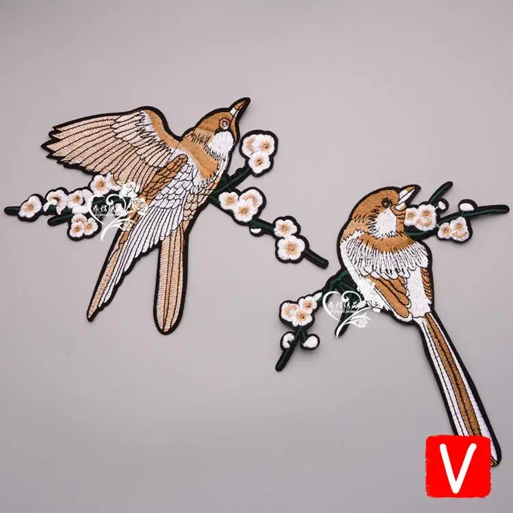 VIPOINT embroidery big bird patches animal patches badges applique patches for clothing DX-178
VIPOINT embroidery big bird patches animal patches badges applique patches for clothing DX-178