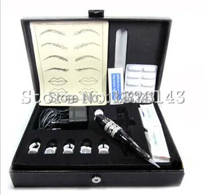 Wholesale Permanent Makeup Kits Cosmetic Tattooing Supply Including Eyebrow Machine Needles Tips Rectangle Case Free Shipping
Wholesale Permanent Makeup Kits Cosmetic Tattooing Supply Including Eyebrow Machine Needles Tips Rectangle Case Free Shipping