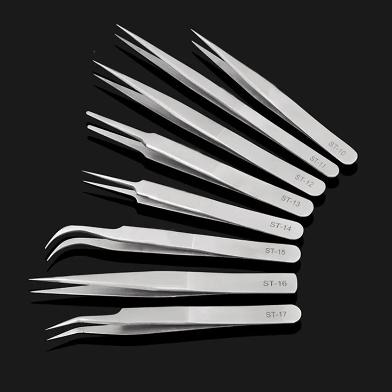 New Arrival Different Style Stainless Steel Genuine Tweezers Eyelash Extensions Straight Curved Make Up Nippers M03480
New Arrival Different Style Stainless Steel Genuine Tweezers Eyelash Extensions Straight Curved Make Up Nippers M03480