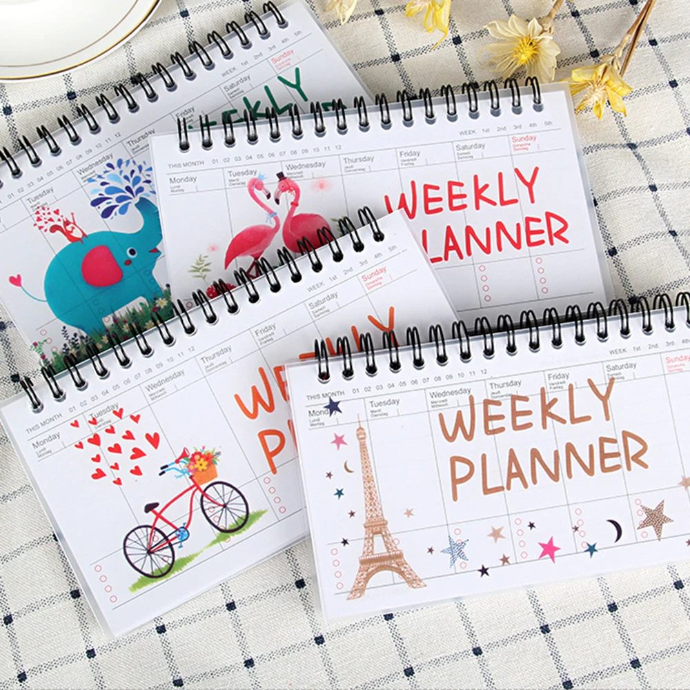 Cartoon Flamingo Elephant Weekly Daily Planner Notebook Agenda Organizer Stationery School Office
Cartoon Flamingo Elephant Weekly Daily Planner Notebook Agenda Organizer Stationery School Office
