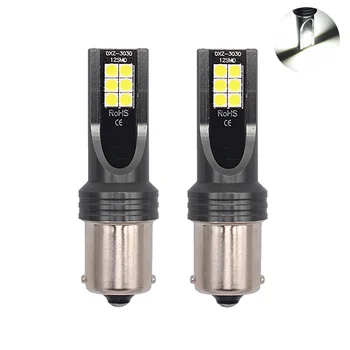 2pcs High Bright BA15S 1156 BA15D 1157 3030 12SMD 60W High Power LED Auto Car Reverse Brake Turn Tail Lamp Signal Light Bulbs
2pcs High Bright BA15S 1156 BA15D 1157 3030 12SMD 60W High Power LED Auto Car Reverse Brake Turn Tail Lamp Signal Light Bulbs