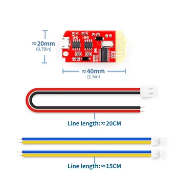 DC 3.7V 5V 3W Digital Audio Amplifier Board Double Dual Plate DIY Bluetooth Speaker Modification Sound Music Module Micro USB
DC 3.7V 5V 3W Digital Audio Amplifier Board Double Dual Plate DIY Bluetooth Speaker Modification Sound Music Module Micro USB