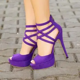 Moraima snc Purple Peep Toe Heels Suede Platform Strappy Sandals Cover Heels Zipper Rome Style sandals
Moraima snc Purple Peep Toe Heels Suede Platform Strappy Sandals Cover Heels Zipper Rome Style sandals