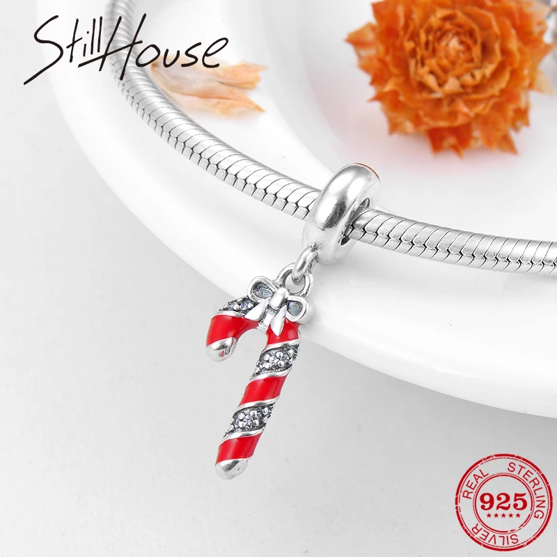 Funny Christmas Red crutches 925 Sterling Silver Charms For Jewelry making Fit Original Pandora Charm Bracelet Necklace 2018
Funny Christmas Red crutches 925 Sterling Silver Charms For Jewelry making Fit Original Pandora Charm Bracelet Necklace 2018