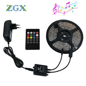 3528 Music synch RGB LED Strip light 2835 lamp neon lights Flexible Tape waterproof diode ribbon Controller DC 12V adapter set
3528 Music synch RGB LED Strip light 2835 lamp neon lights Flexible Tape waterproof diode ribbon Controller DC 12V adapter set