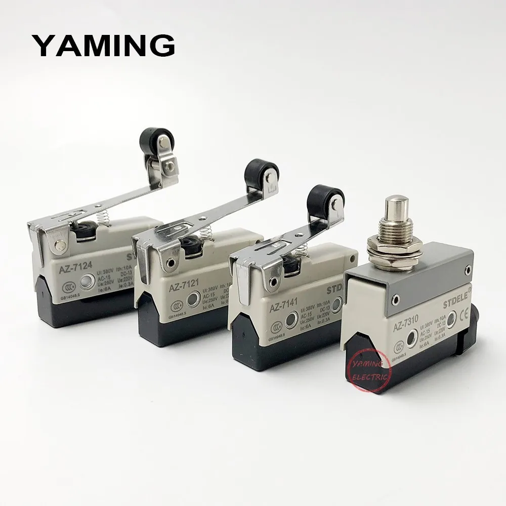 Micro switch AZ -7141.AZ-7110.AZ-7121.AZ-7311.AZ-7100.AZ-7166.AZ-7124 Travel Limit switch Reset/Momentary Silver contact
Micro switch AZ -7141.AZ-7110.AZ-7121.AZ-7311.AZ-7100.AZ-7166.AZ-7124 Travel Limit switch Reset/Momentary Silver contact