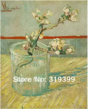Linen Canvas Oil Painting reproduction, Blossoming Almond Branch in a Glass by Vincent Van Gogh,DHL Shipping,100% handmade
Linen Canvas Oil Painting reproduction, Blossoming Almond Branch in a Glass by Vincent Van Gogh,DHL Shipping,100% handmade