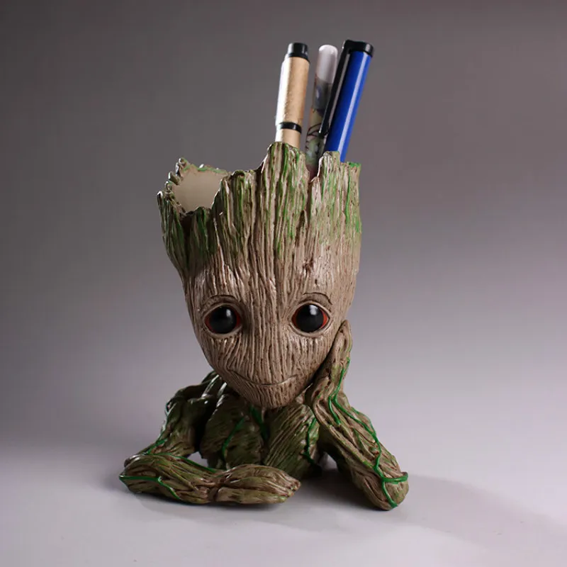 PVC Tree man Flowerpot Guardians Of The Galaxy Cartoon Succulent Planter Pot Action Figures Pen Pot Home Desktop balcony Decor
PVC Tree man Flowerpot Guardians Of The Galaxy Cartoon Succulent Planter Pot Action Figures Pen Pot Home Desktop balcony Decor