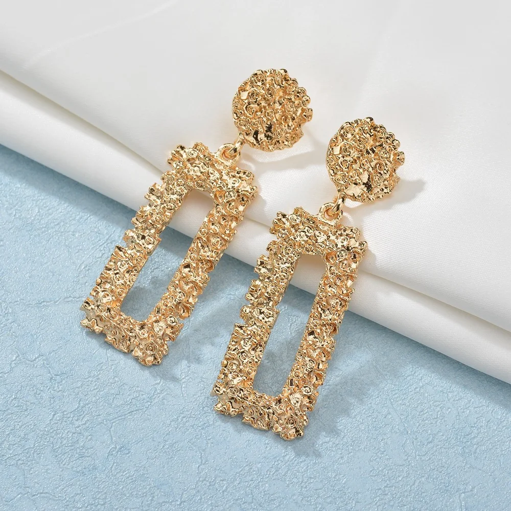 Elitven Bohemian Statement Vintage Big Geometric Earrings for women Hanging Jewelry 2019 Trendy Fashion Wholesale
Elitven Bohemian Statement Vintage Big Geometric Earrings for women Hanging Jewelry 2019 Trendy Fashion Wholesale