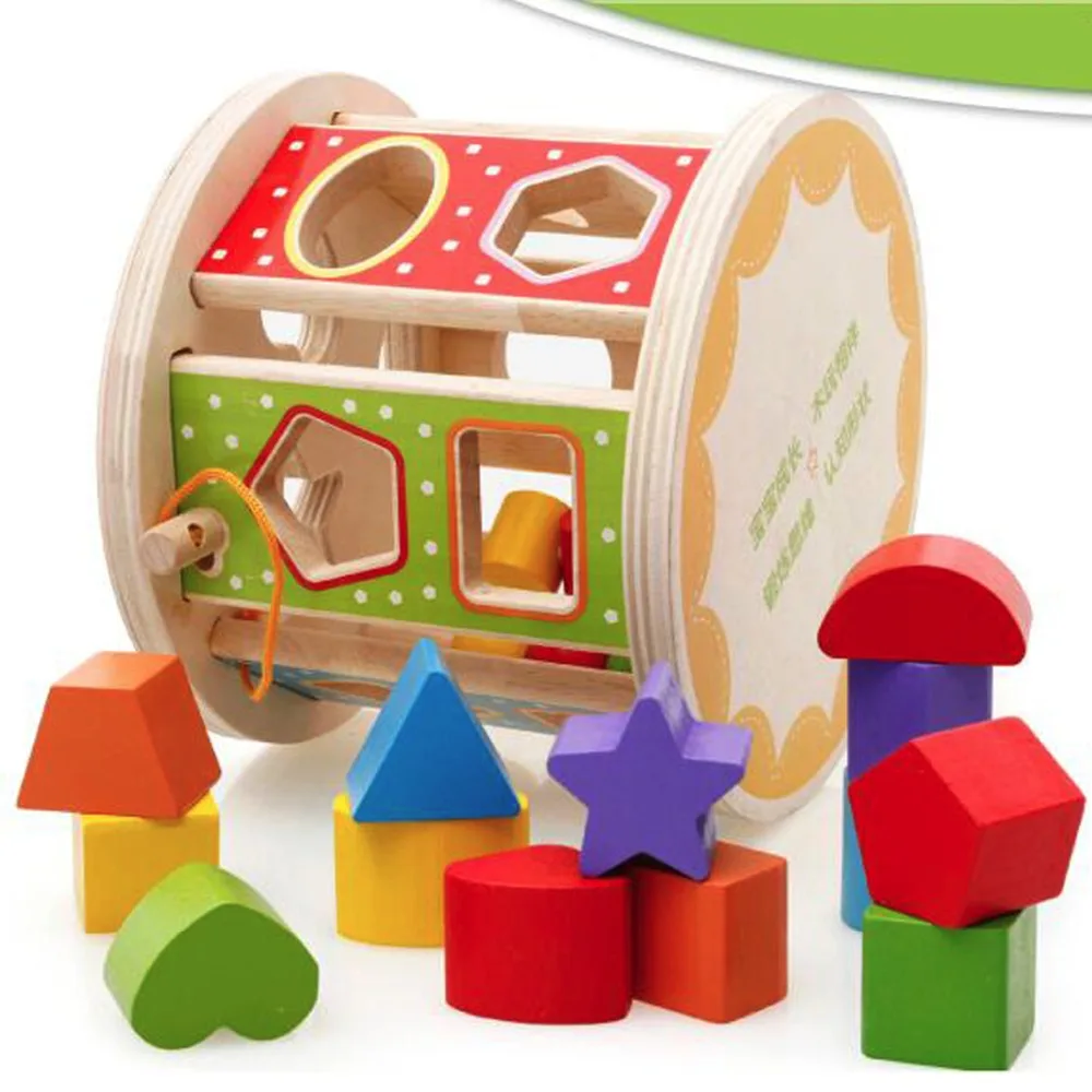 Wooden Rolling Shape Sorter Toys for Kids Match Games Children Early Development Toys
Wooden Rolling Shape Sorter Toys for Kids Match Games Children Early Development Toys