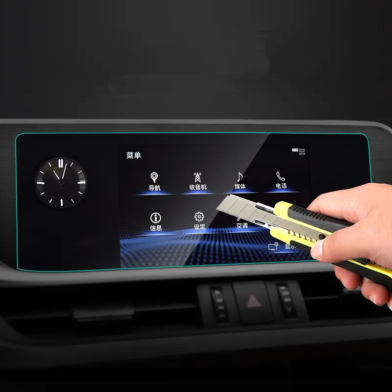 Center Console Navigation Screen Steel Film Protection Film For Lexus ES200 260 300h 2018 Car Interior Accessories Transparent
Center Console Navigation Screen Steel Film Protection Film For Lexus ES200 260 300h 2018 Car Interior Accessories Transparent