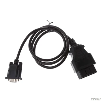 Universal OBD 2 16PIN - DB9 RS232 Cable for Car Diagnostic Adapter Scanner Car OBDII Connertor Auto Vehicle OBD2 Cable Extender
Universal OBD 2 16PIN - DB9 RS232 Cable for Car Diagnostic Adapter Scanner Car OBDII Connertor Auto Vehicle OBD2 Cable Extender